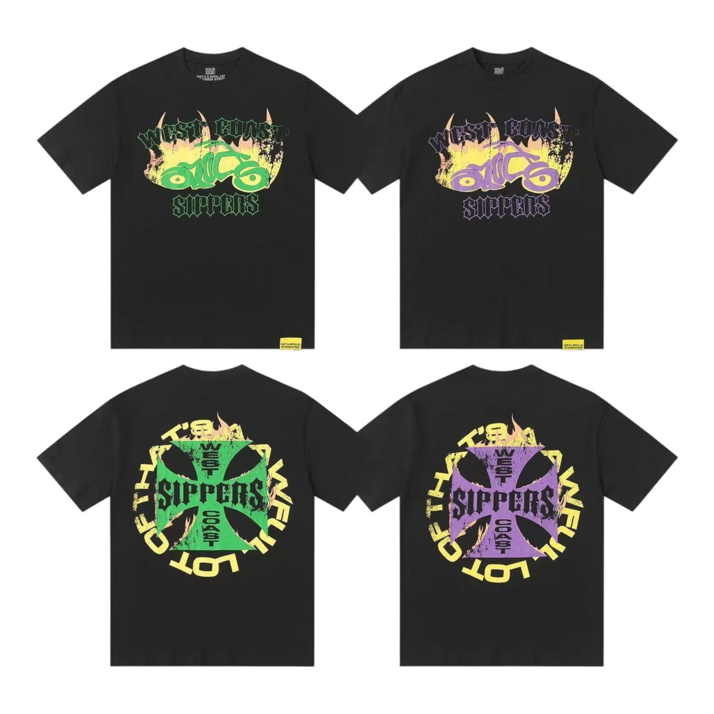 Cough Syrup Cross Tee qckPR