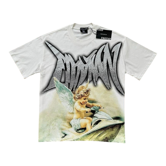 Mixed Emotion Jetski Angel Tee