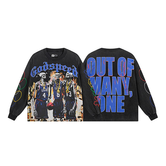 Godspeed NBA Crew Long Sleeve Tee