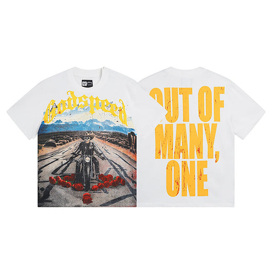 Godspeed Rose's Road Tee qckPR