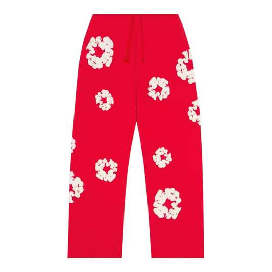 Denim Tears Red Sweatpants