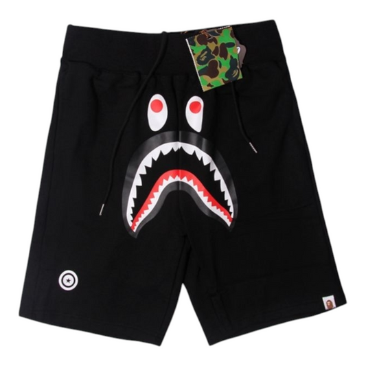 Bape Shark Black Shorts